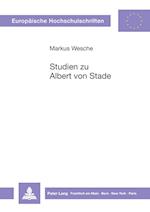 Studien zu Albert von Stade