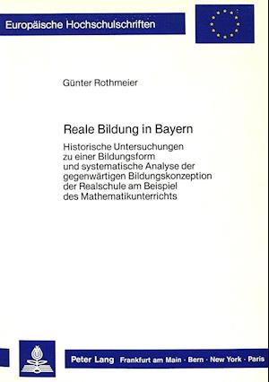 Reale Bildung in Bayern