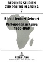 Parteipolitik in Kenya. 1960-1969