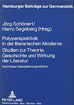 Polyperspektivik in Der Literarischen Moderne. Studien Zur Theorie, Geschichte Und Wirkung Der Literatur