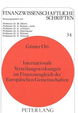 Internationale Verteilungswirkungen Im Finanzausgleich Der Europaeischen Gemeinschaften