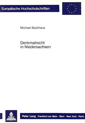 Denkmalrecht in Niedersachsen