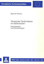 Temporale Textkohaesion Im Italienischen