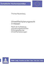 Umweltfachplanungsrecht in Hessen