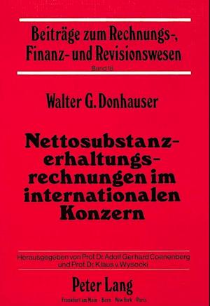 Nettosubstanzerhaltungsrechnungen Im Internationalen Konzern