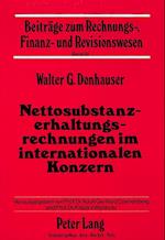 Nettosubstanzerhaltungsrechnungen Im Internationalen Konzern