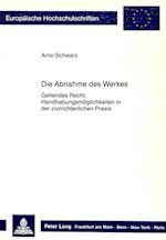 Die Abnahme Des Werkes