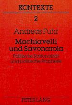 Machiavelli Und Savonarola