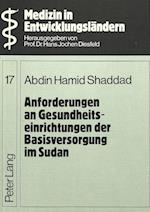 Anforderungen an Gesundheitseinrichtungen Der Basisversorgung Im Sudan