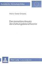 Der Monetaere Ansatz Der Zahlungsbilanztheorie