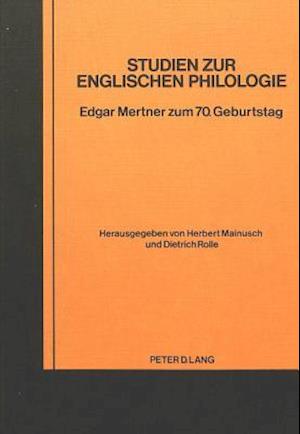 Studien Zur Englischen Philologie