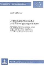 Organisationsstruktur Und Planungsorganisation