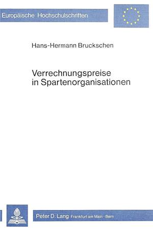 Verrechnungspreise in Spartenorganisationen