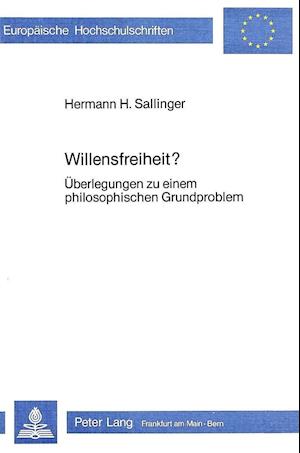 Willensfreiheit?