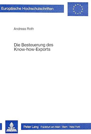 Die Besteuerung Des Know-How-Exports