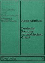 Deutsche Romane Im Arabischen Orient