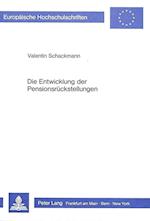 Die Entwicklung Der Pensionsrueckstellungen