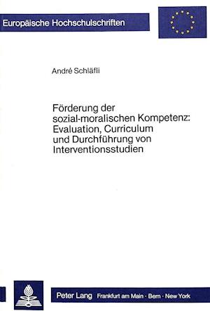 Foerderung Der Sozial-Moralischen Kompetenz