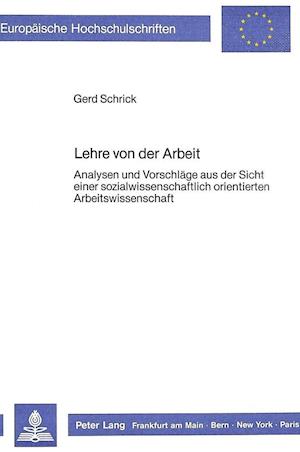 Lehre Von Der Arbeit