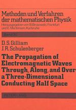 The Propagation of Electromagnetic Waves Through, Along and Over a Three-Dimensional Conducting Half Space