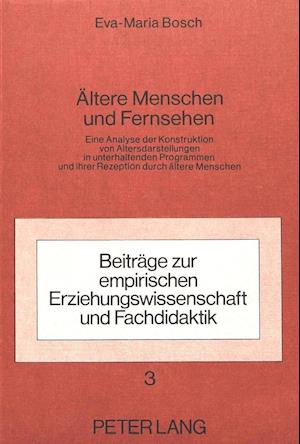 Aeltere Menschen Und Fernsehen