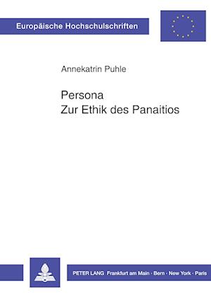 Persona. Zur Ethik des Panaitios