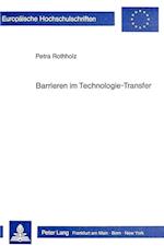 Barrieren Im Technologie-Transfer