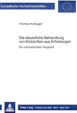 Die Steuerliche Behandlung Von Einkuenften Aus Erfindungen