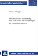 Die Steuerliche Behandlung Von Einkuenften Aus Erfindungen