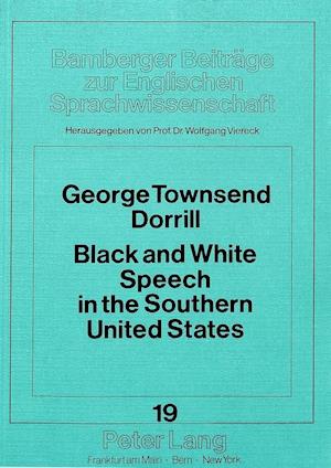 Black and White Speech in the Southern United States