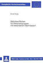 Wohnbauflaechen Fuer Personengruppen Mit Besonderem Wohnbedarf