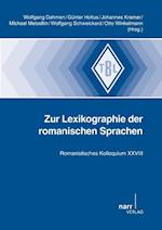 Lexikographie der romanischen Sprachen