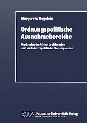 Ordnungspolitische Ausnahmebereiche