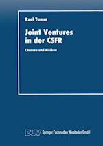 Joint Ventures in Der &#268;sfr