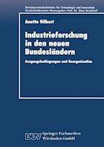 Industrieforschung in Den Neuen Bundesländern