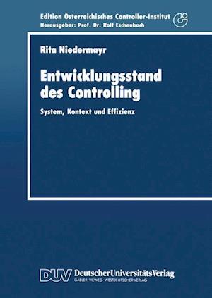 Entwicklungsstand des Controlling