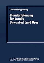 Standortplanung Für Locally Unwanted Land Uses