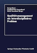 Qualitätsmanagement ALS Interdisziplinäres Problem