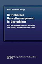 Betriebliches Umweltmanagement in Deutschland