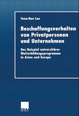 Beschaffungsverhalten Von Privatpersonen Und Unternehmen