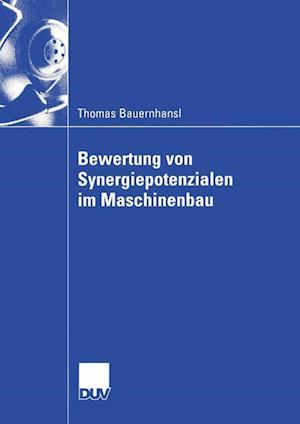 Bewertung Von Synergiepotenzialen Im Maschinenbau