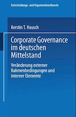 Corporate Governance im deutschen Mittelstand