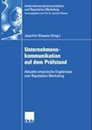 Unternehmenskommunikation auf dem Prüfstand