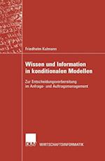 Wissen und Information in konditionalen Modellen