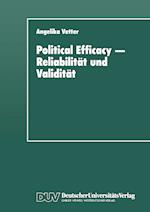 Political Efficacy -- Reliabilität Und Validität