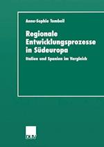 Regionale Entwicklungsprozesse in Sudeuropa