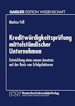 Kreditwürdigkeitsprüfung Mittelständischer Unternehmen