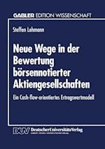 Neue Wege in Der Bewertung Börsennotierter Aktiengesellschaften