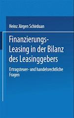 Finanzierungs-Leasing in Der Bilanz Des Leasinggebers