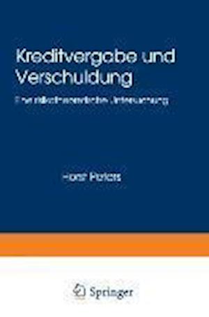 Kreditvergabe und Verschuldung